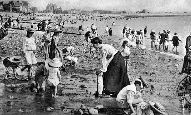 le-havre-1900-plage.jpg au Havre en 1900
