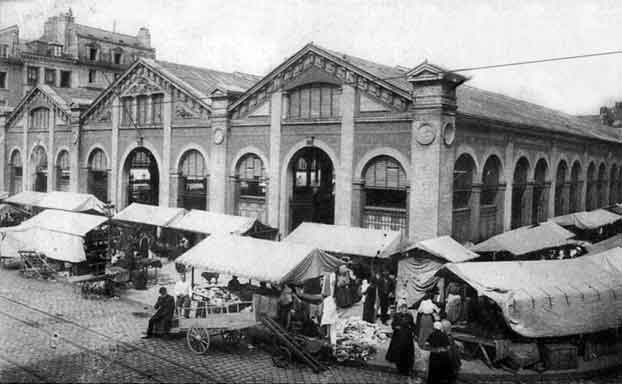 Halles Centrales au Havre en 1884