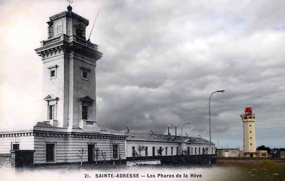 Phare de la Hève au Havre (Uchronie 1890 / 2016)