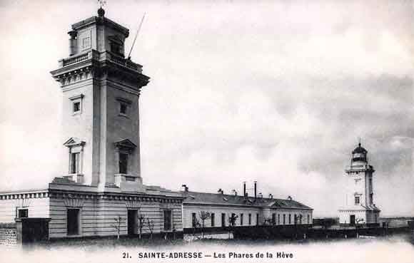 Phare de la Hève au Havre en 1890