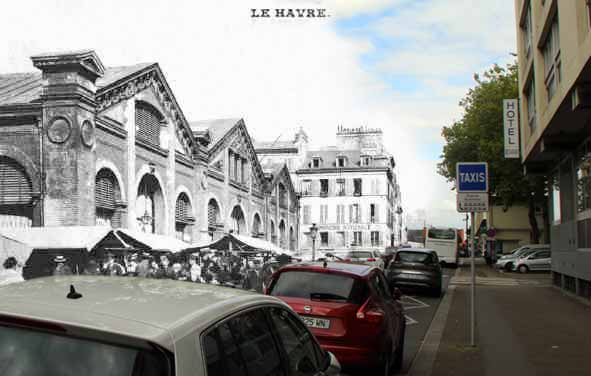 Halles Centrales au Havre (uchronie 1900 / 2016)