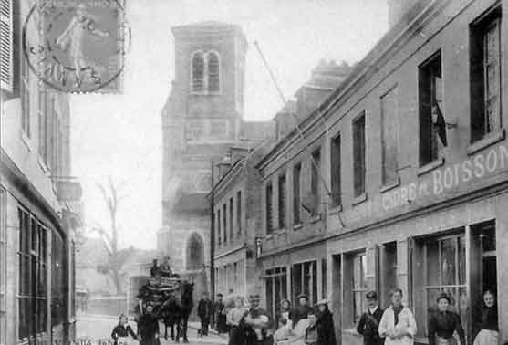 Place de Bléville au Havre en 1919