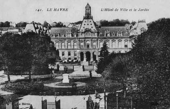 Hôtel de ville au Havre en 1935