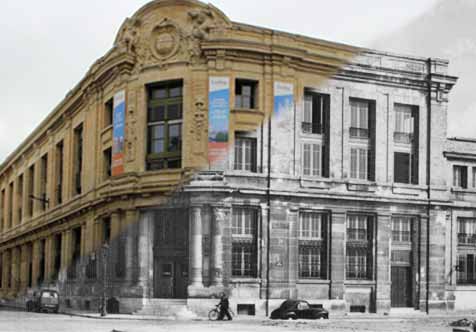 Hôtel des postes au Havre (Uchronie 1950 / 2016)