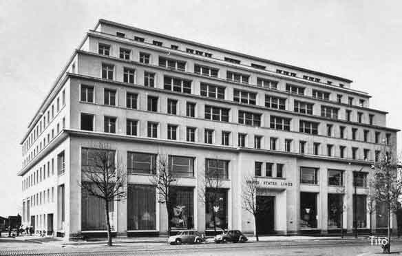 Franklin Building au Havre en 1952
