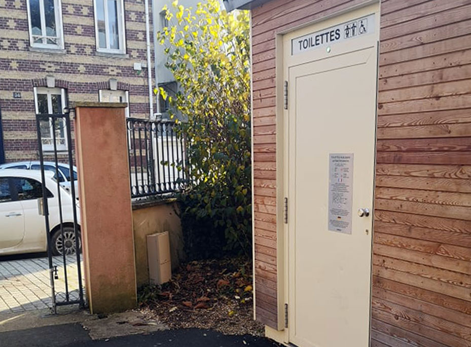 Toilettes Rue de la République au Havre